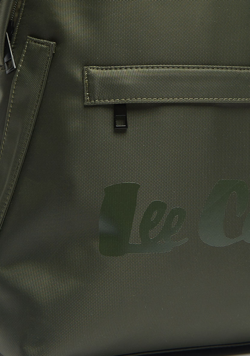 Lee Cooper Logo Print Backpack-Men%27s Backpacks-image-2
