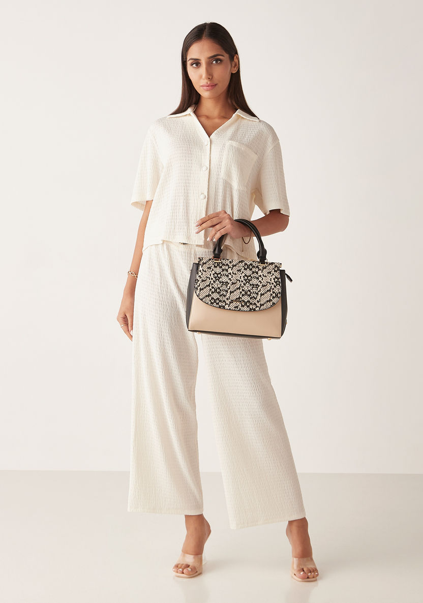Celeste Animal Print Tote Bag with Double Handles-Women%27s Handbags-image-5