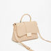 Celeste Monogram Embossed Satchel Bag with Detachable Strap-Women%27s Handbags-thumbnail-1