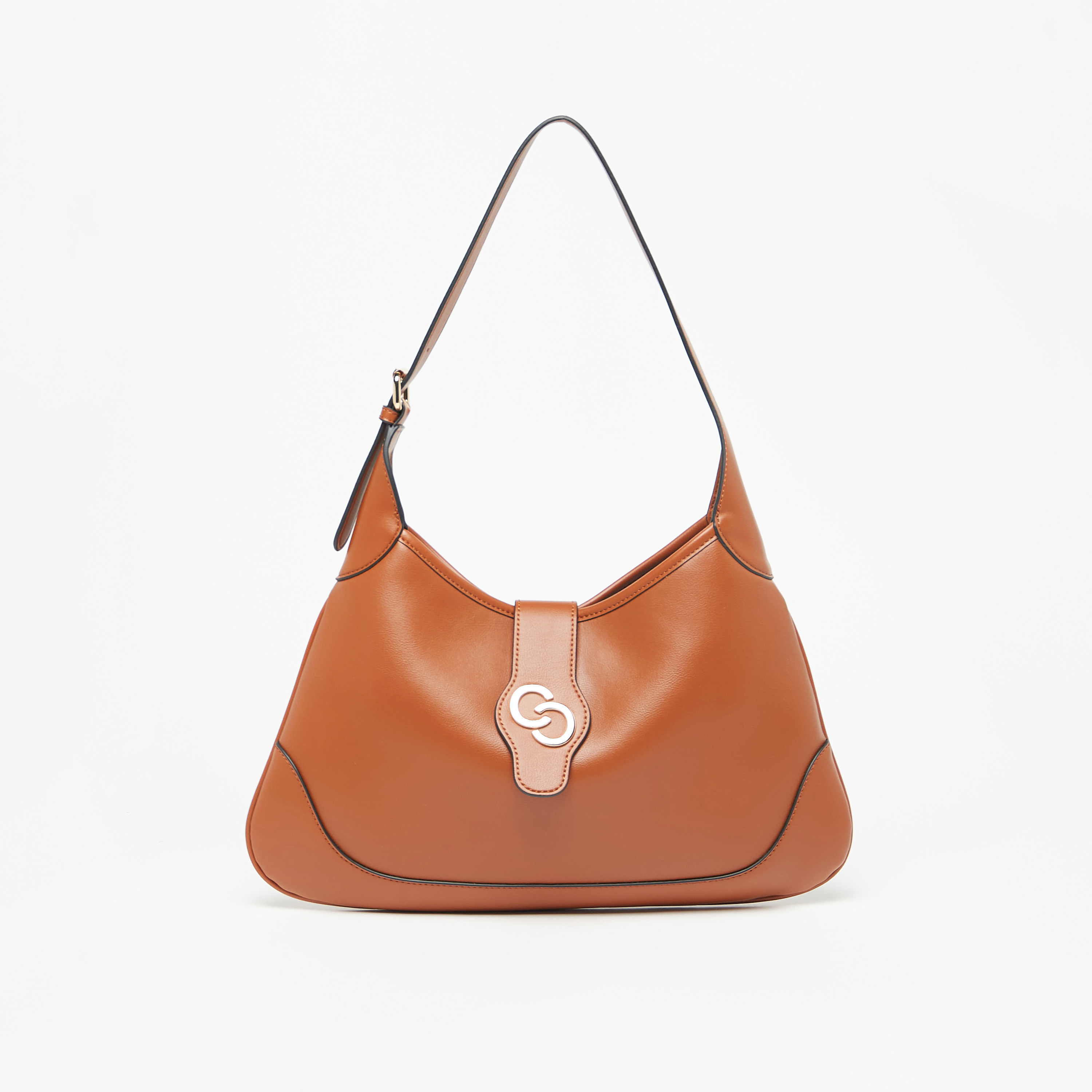 Orange hobo clearance handbag