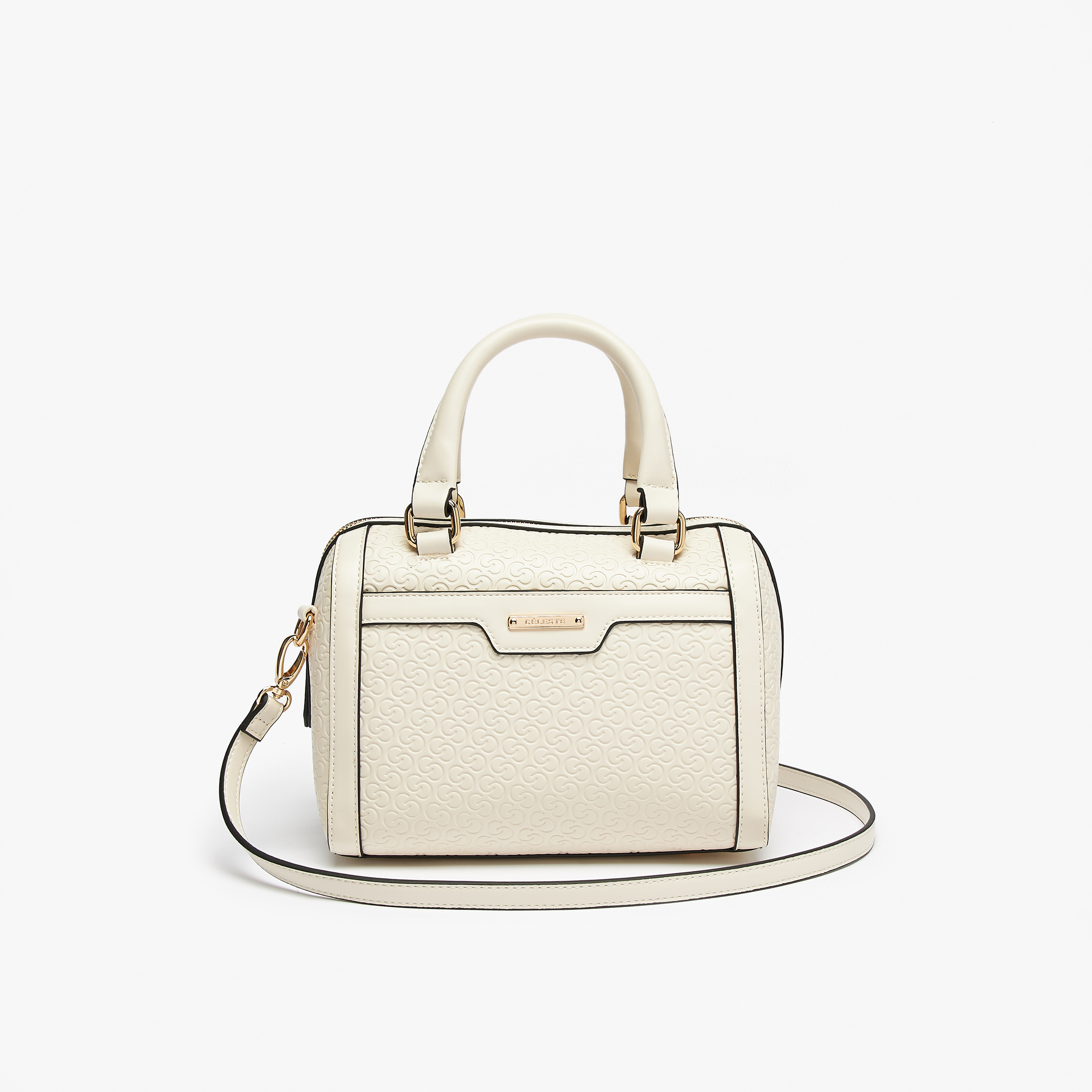 White bowler online bag