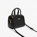 Celeste Monogram Embossed Bowler Bag with Double Handles-Women%27s Handbags-thumbnailMobile-2