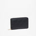 Elle Monogram Embossed Zip Around Wallet-Wallets & Clutches-thumbnailMobile-1