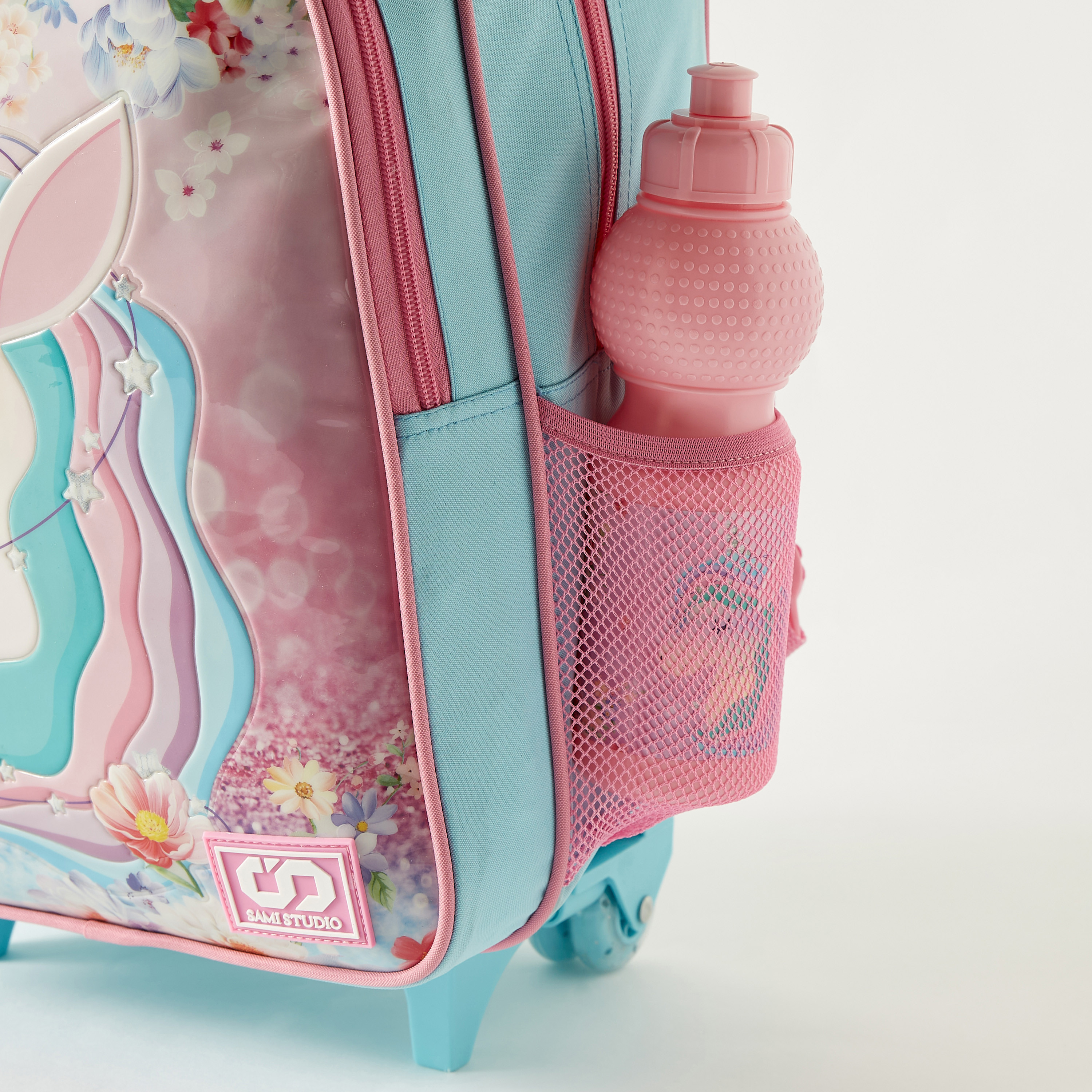 SAMI STUDIO Unicorn Print 16-inch Trolley Backpack Set - 34x20x48 cms 1-Year Warranty-school-bagsandbackpacks-sets-image-5
