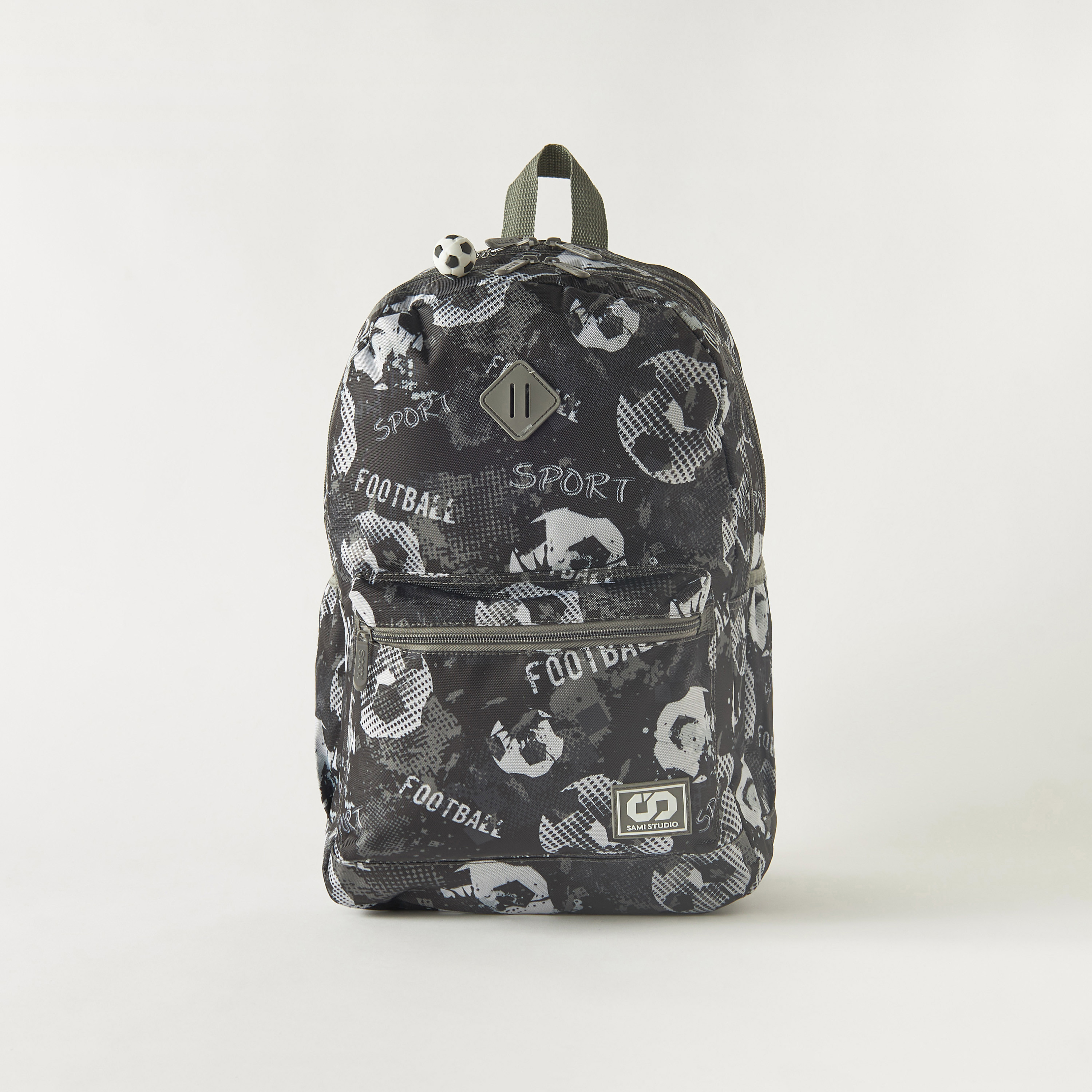 SAMI STUDIO Football Print 17-inch Backpack - 43x28x13 cms 1-Year Warranty-school-bagsandbackpacks-backpacks-image-2