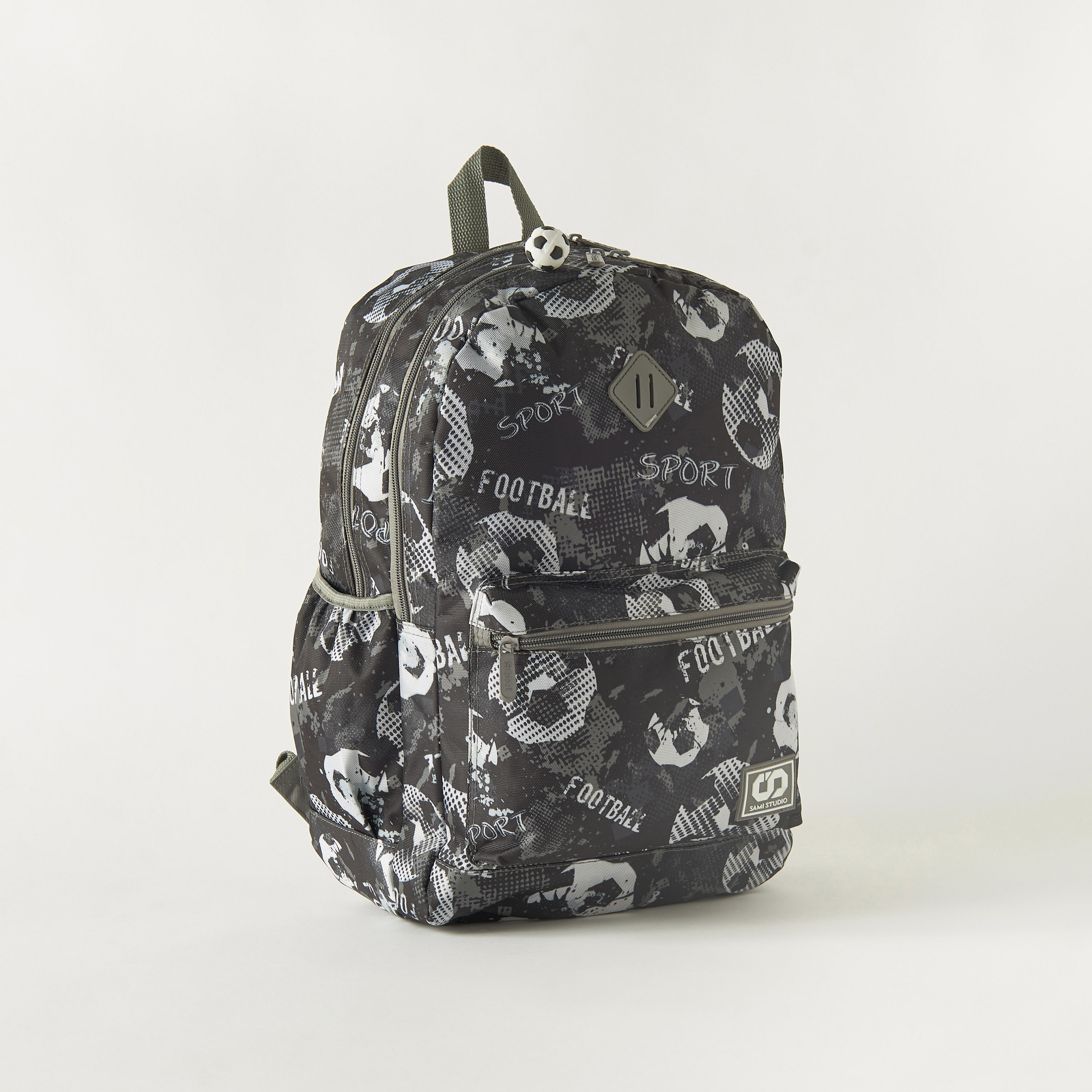 SAMI STUDIO Football Print 17-inch Backpack - 43x28x13 cms 1-Year Warranty-school-bagsandbackpacks-backpacks-image-4