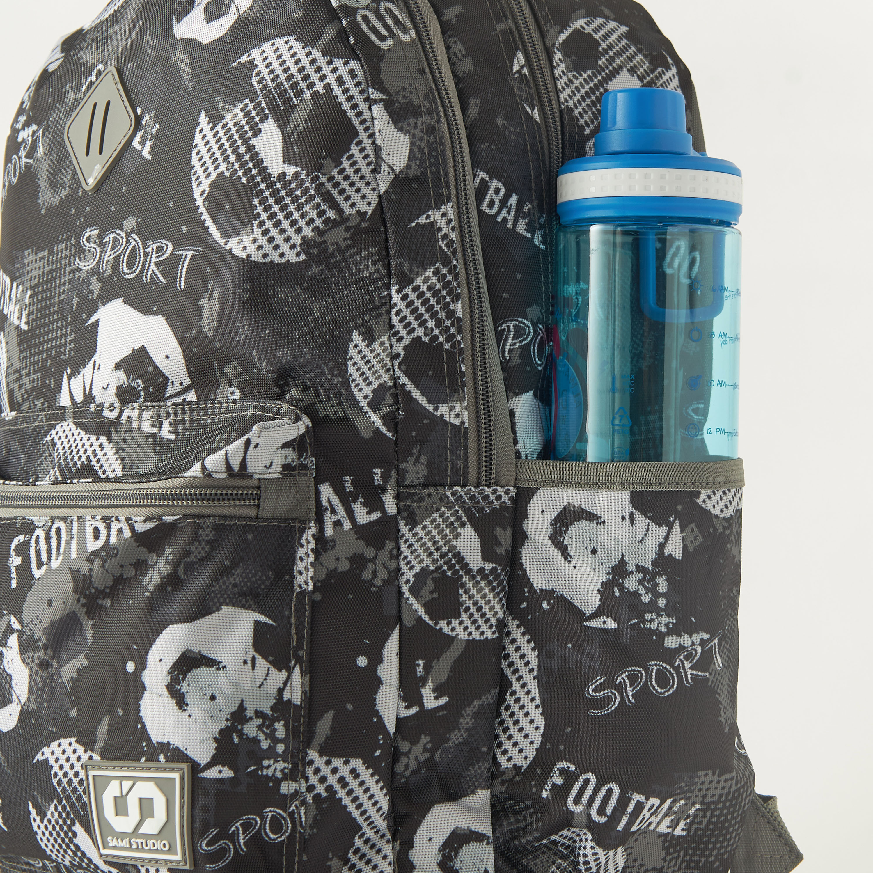 SAMI STUDIO Football Print 17-inch Backpack - 43x28x13 cms 1-Year Warranty-school-bagsandbackpacks-backpacks-image-6