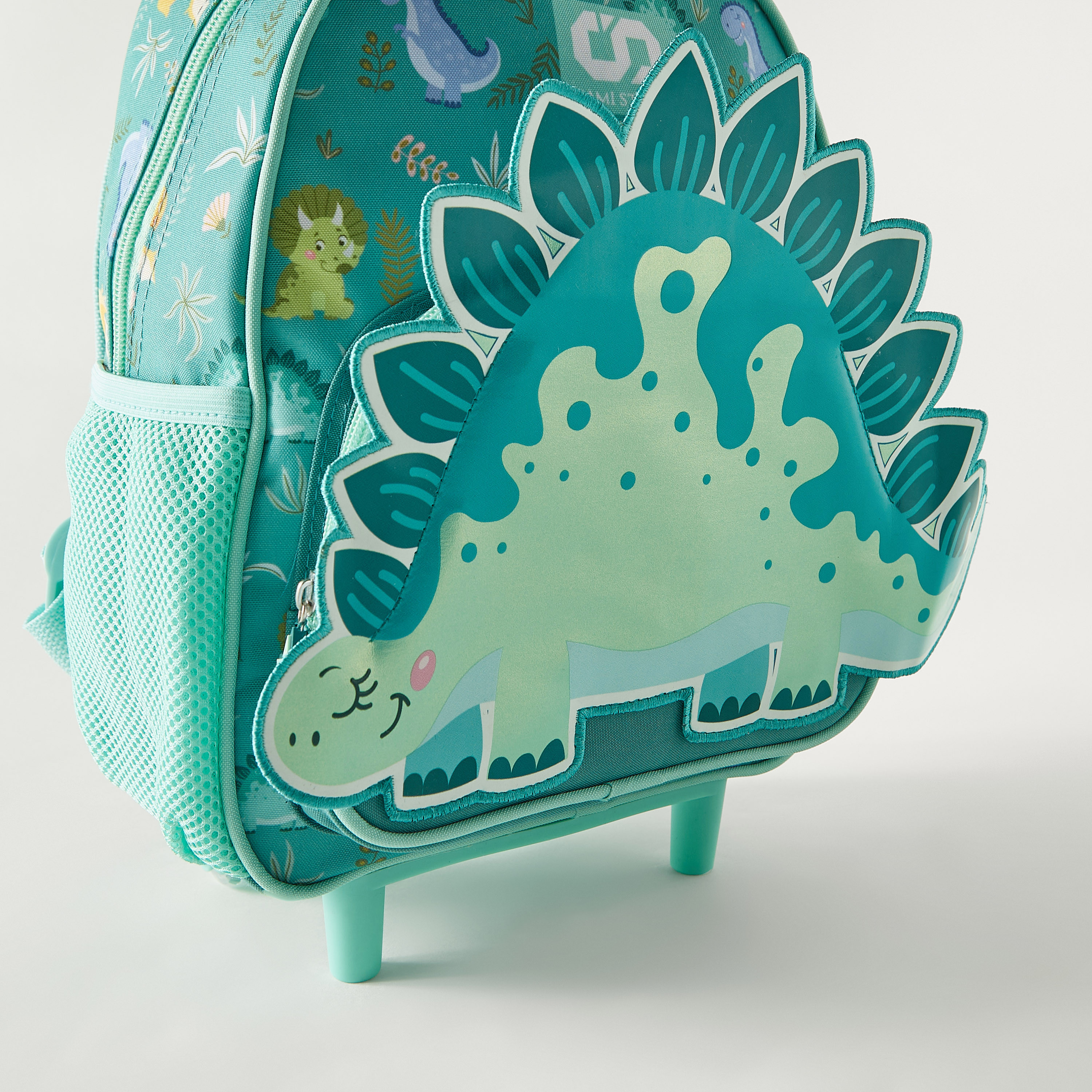 SAMI STUDIO 3-Piece Dinosaur Applique 12-inch Trolley Backpack Set - 1-Year Warranty-school-bagsandbackpacks-sets-image-3