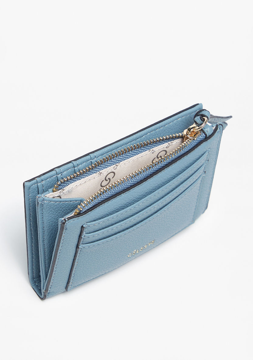 Celeste Textured Bi-Fold Wallet-Wallets & Clutches-image-4