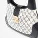Celeste Monogram Print Shoulder Bag-Women%27s Handbags-thumbnail-3