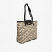 Celeste All-Over Monogram Print Tote Bag with Twist Lock Closure-Women%27s Handbags-thumbnail-2