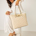 Celeste All-Over Monogram Print Tote Bag with Twist Lock Closure-Women%27s Handbags-thumbnail-0