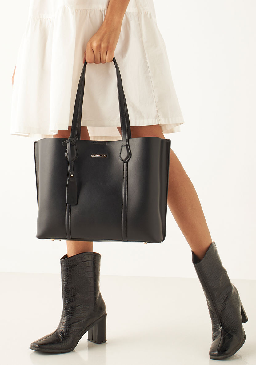 Celeste Solid Tote Bag-Women%27s Handbags-image-0