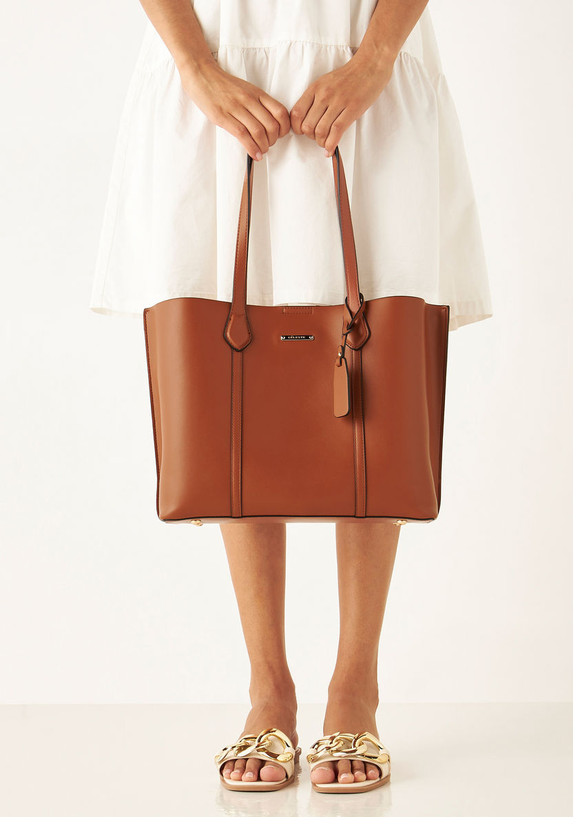 Celeste Solid Tote Bag-Women%27s Handbags-image-0