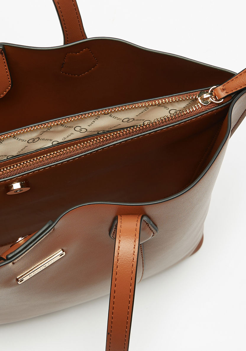 Celeste Solid Tote Bag-Women%27s Handbags-image-5