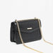 Celeste Monogram Embossed Crossbody Bag with Metallic Chain Strap-Women%27s Handbags-thumbnailMobile-1