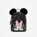 Disney Minnie Mouse Applique Detail Backpack with Adjustable Shoulder Straps-Girl%27s Backpacks-thumbnail-0