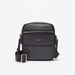 Duchini Monogram Print Crossbody Bag with Adjustable Strap-Men%27s Handbags-thumbnailMobile-0