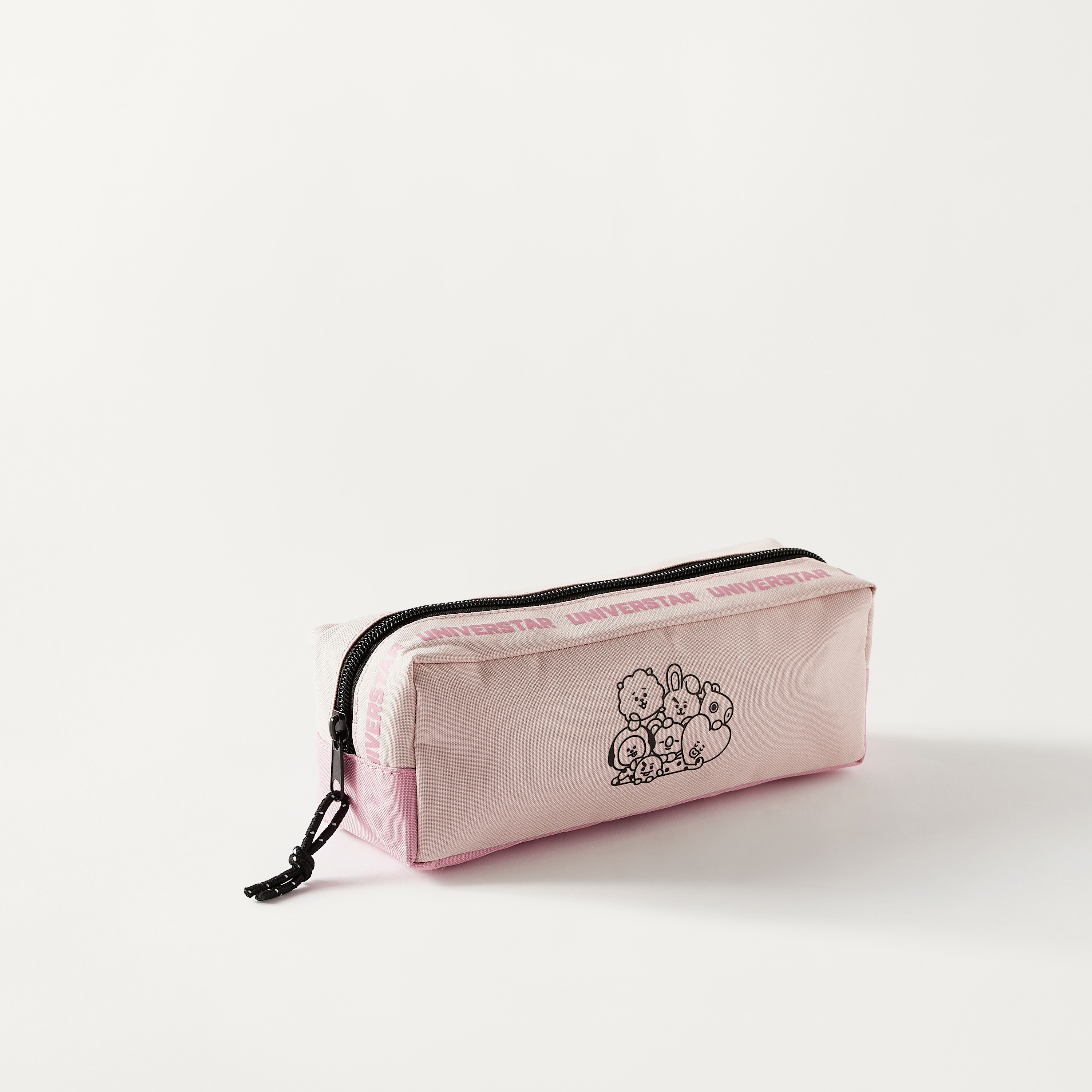 مقلمة بسحّاب إغلاق وطبعات من بي تي 21 - ضمان سنة واحدة-school-stationery-pencilcases-image-2