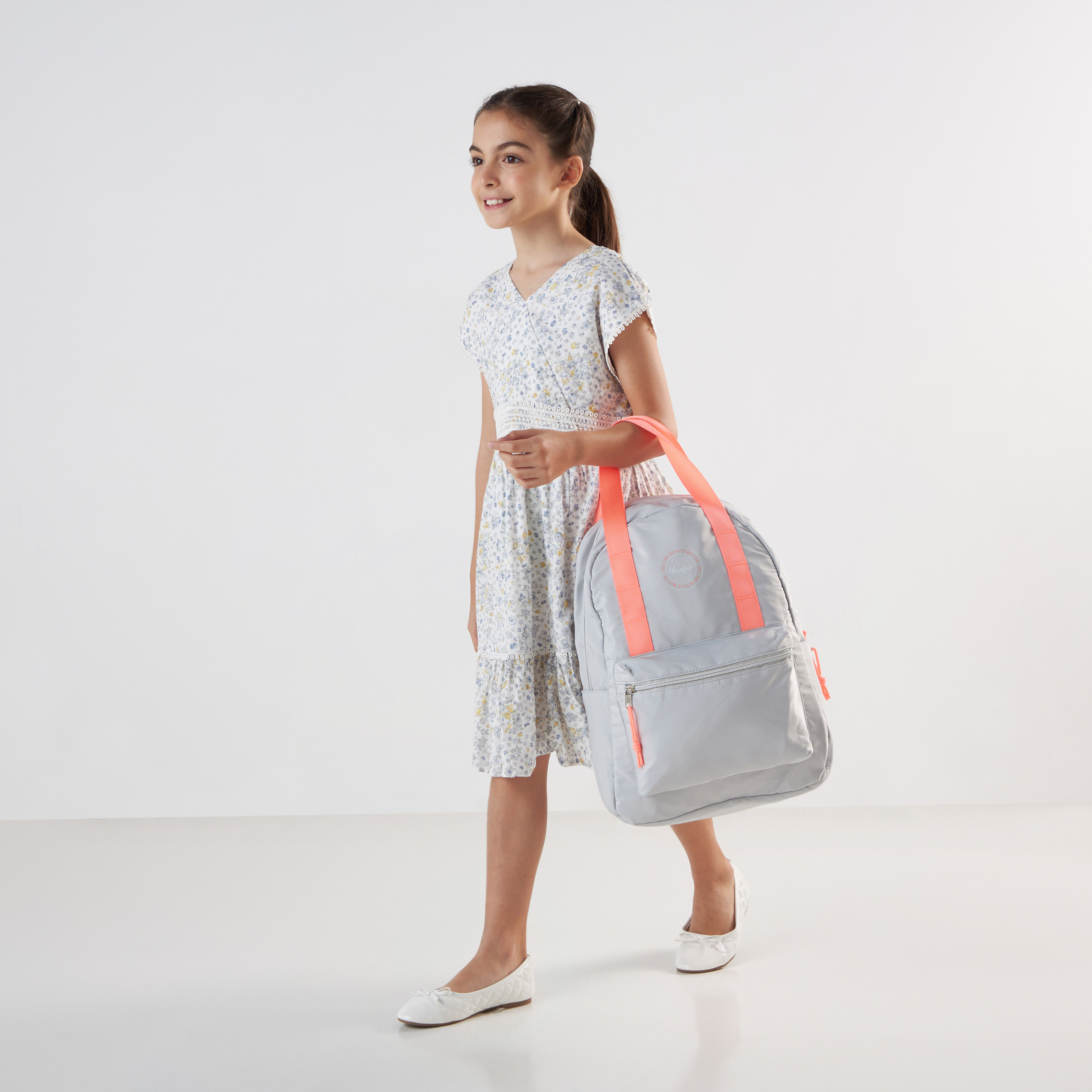 Mayfair Solid Backpack with Adjustable Straps - 40x30x17 cms 1-Year Warranty-school-bagsandbackpacks-backpacks-image-1