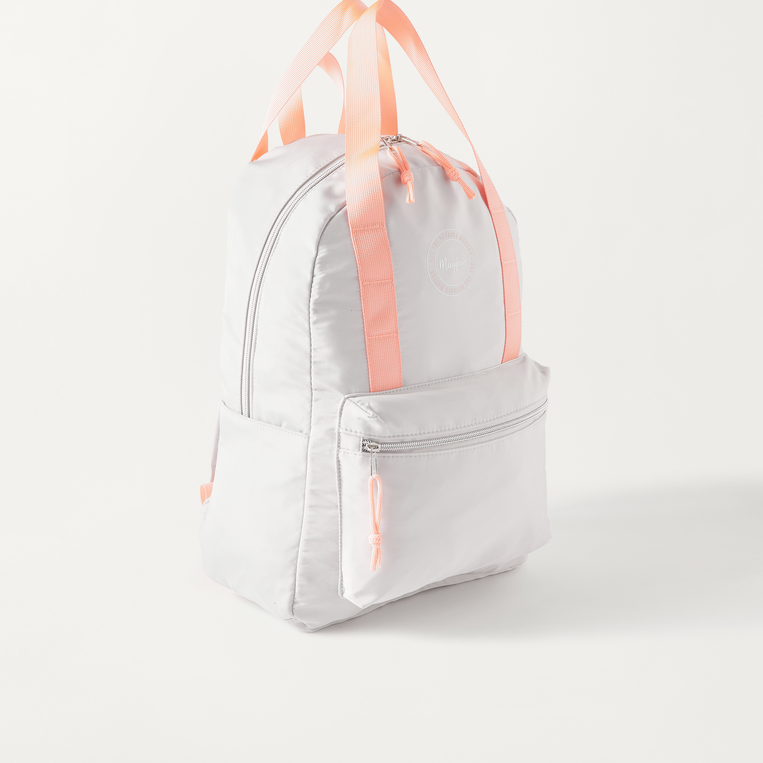 Mayfair Solid Backpack with Adjustable Straps - 40x30x17 cms 1-Year Warranty-school-bagsandbackpacks-backpacks-image-3