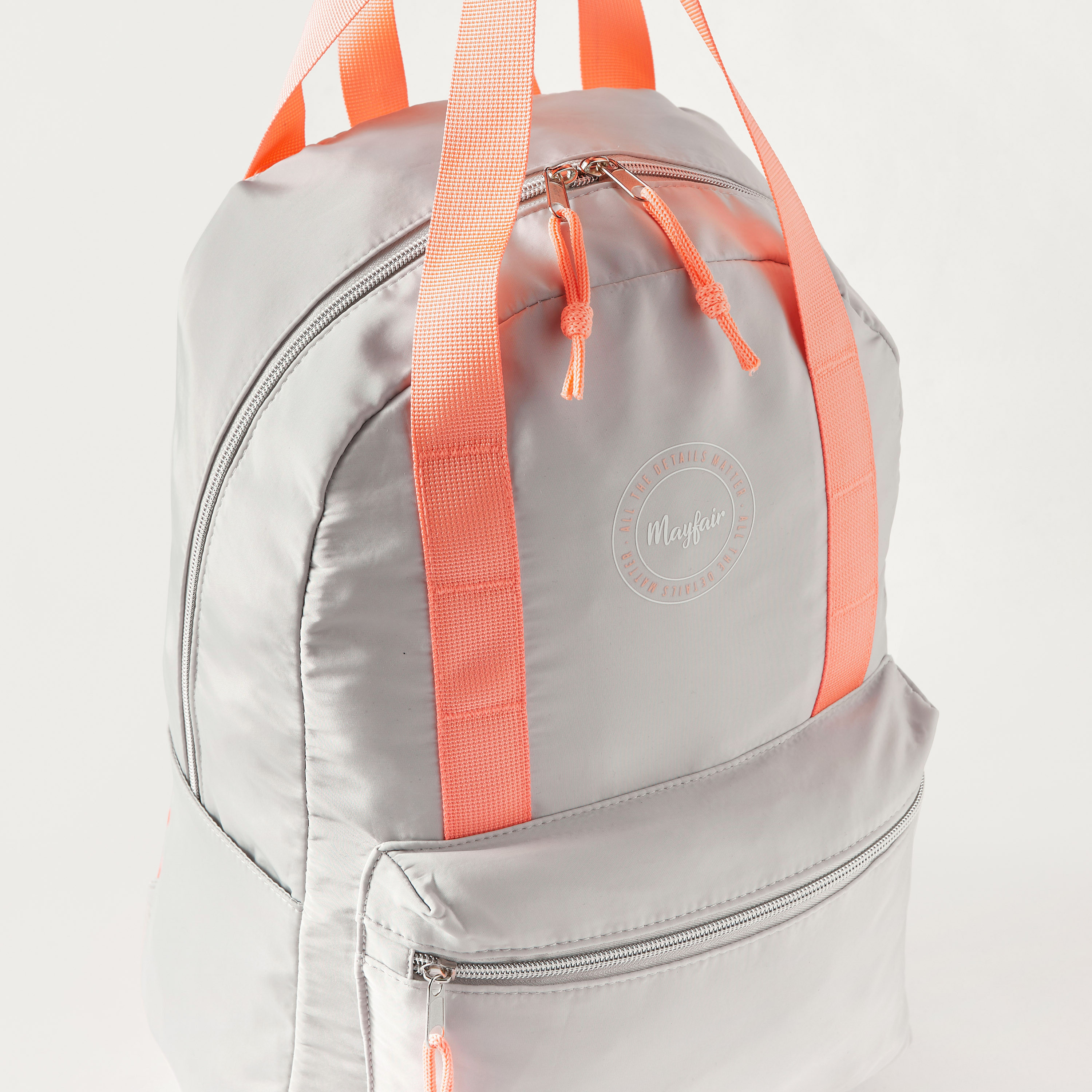 Mayfair Solid Backpack with Adjustable Straps - 40x30x17 cms 1-Year Warranty-school-bagsandbackpacks-backpacks-image-6