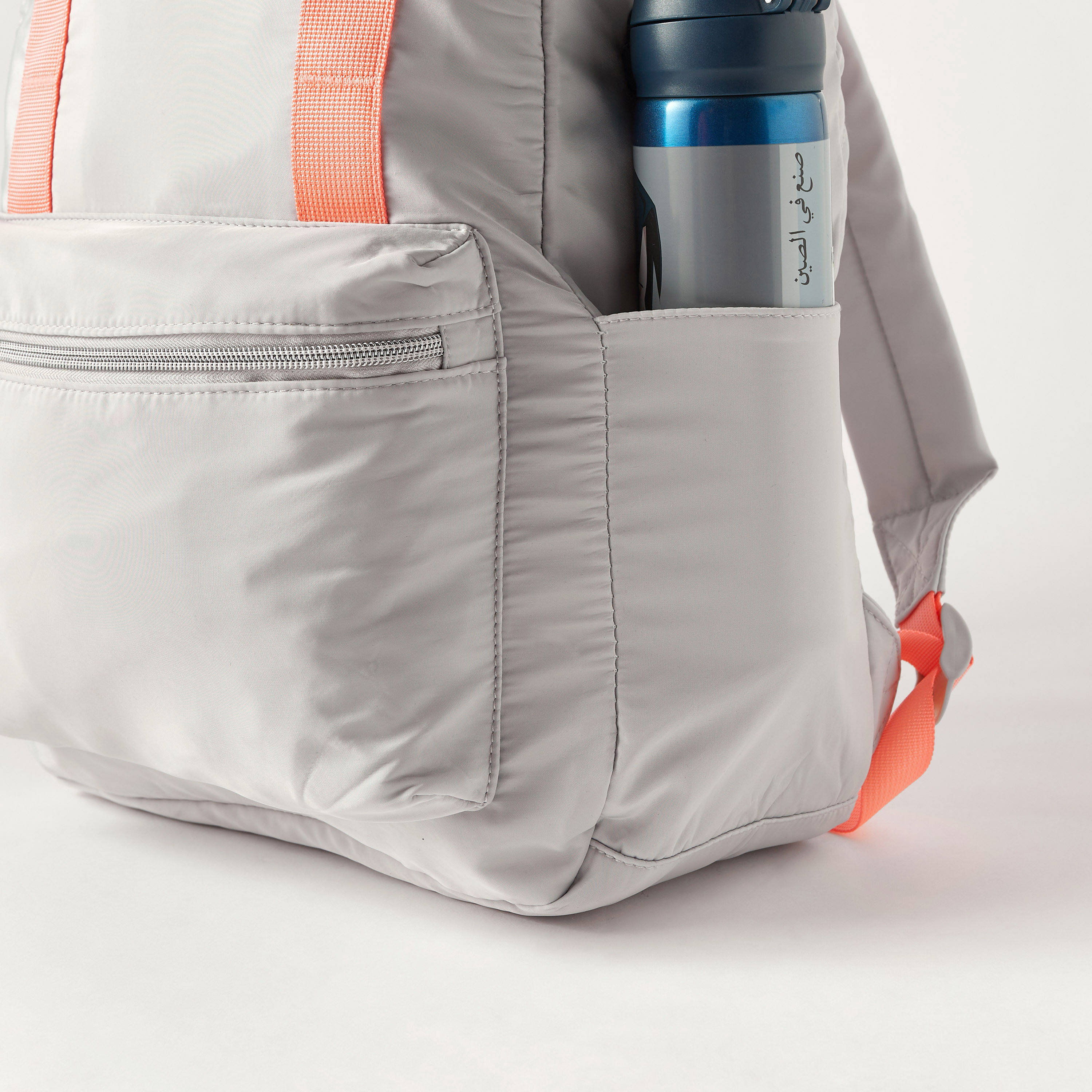 Mayfair Solid Backpack with Adjustable Straps - 40x30x17 cms 1-Year Warranty-school-bagsandbackpacks-backpacks-image-7