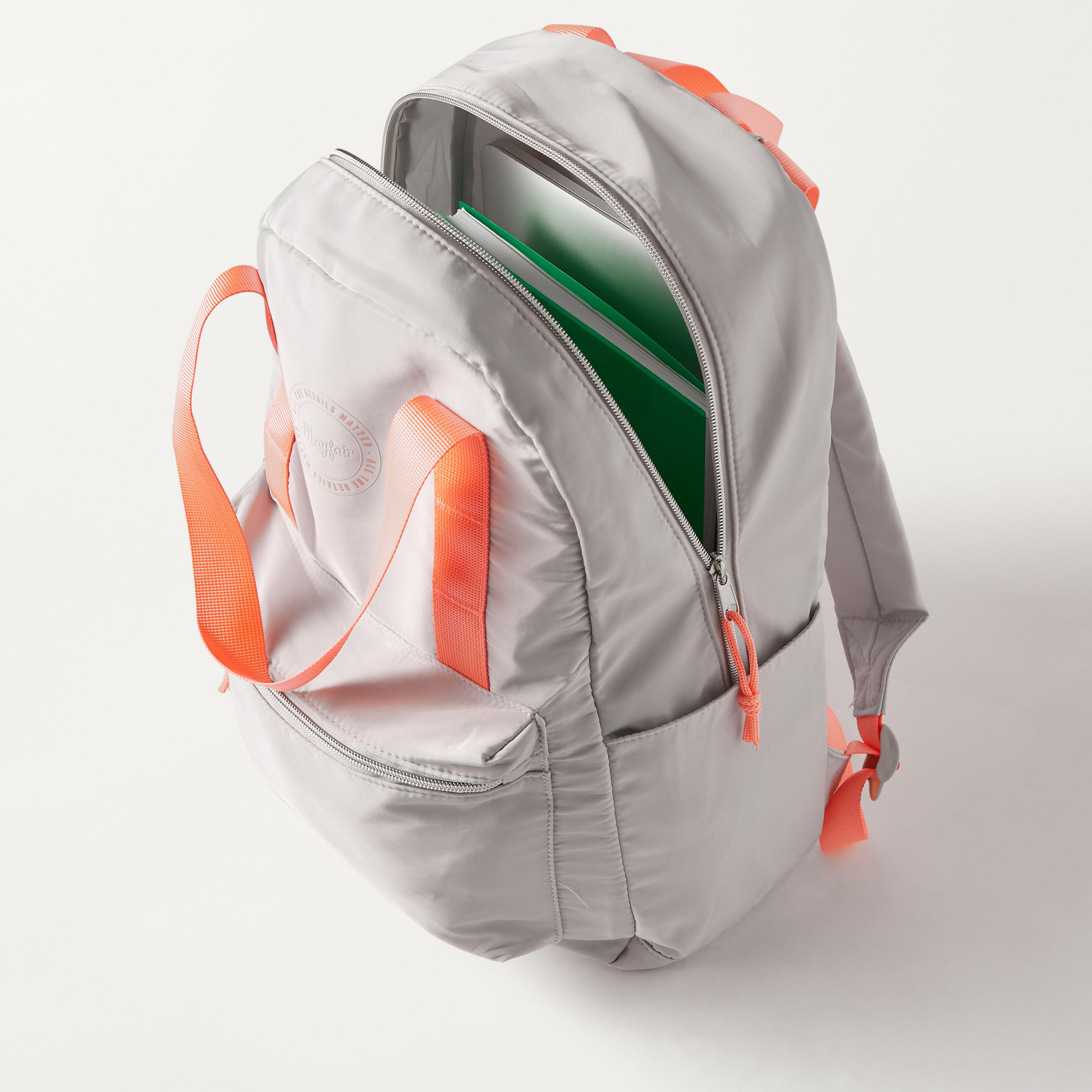 Mayfair Solid Backpack with Adjustable Straps - 40x30x17 cms 1-Year Warranty-school-bagsandbackpacks-backpacks-image-9