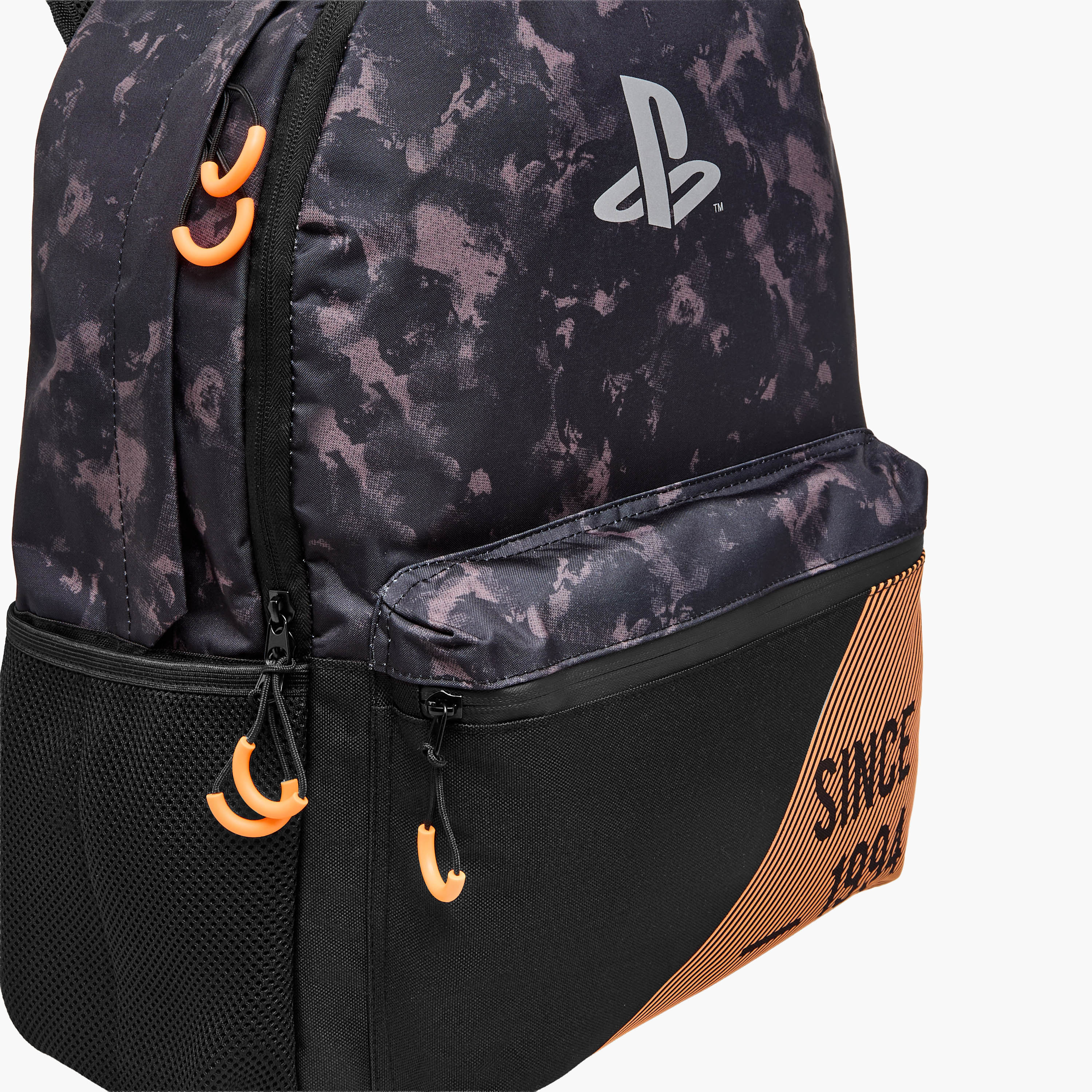 شنطة ظهر بحمّالات قابلة للتعديل وطبعات بلاي ستيشن - 50x36x15 سم - ضمان سنة واحدة-school-bagsandbackpacks-backpacks-image-5