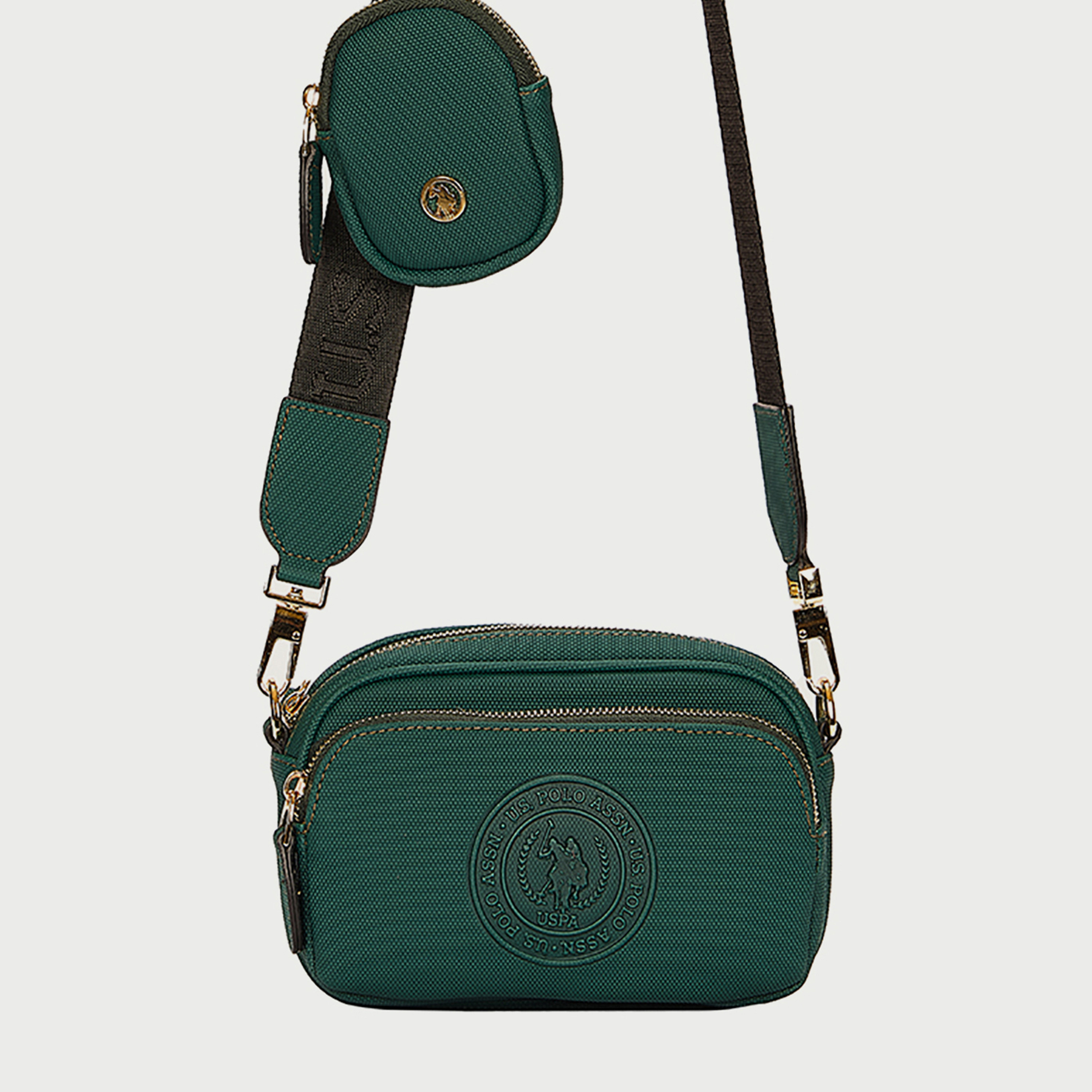 US Polo Logo Crossbody Bag with Detachable Strap and Pouch-women-bagsandwallets-handbags-image-2