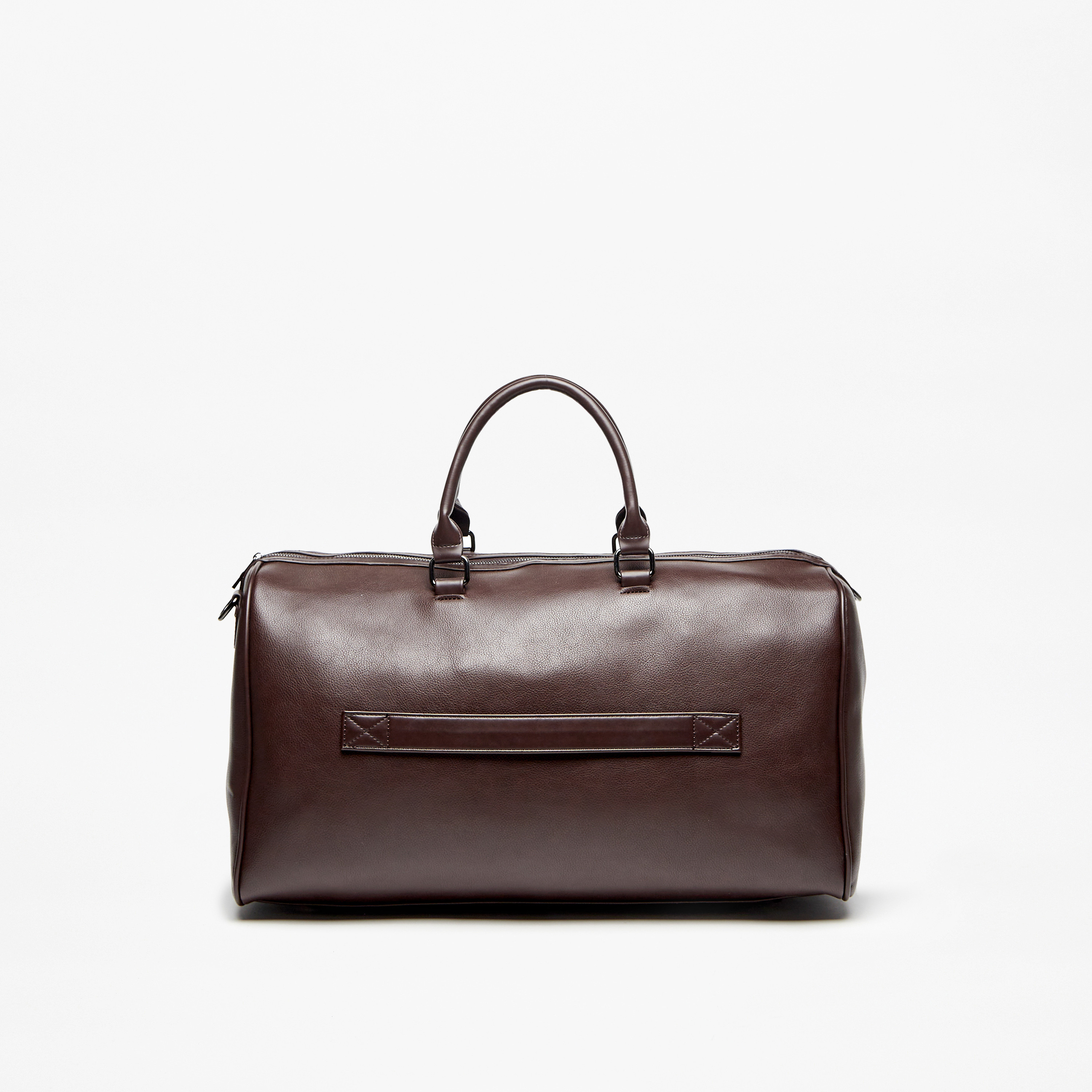 Duchini Solid Duffel Bag with Double Handle and Zip Closure-travel-luggagesandbags-dufflebags-image-5
