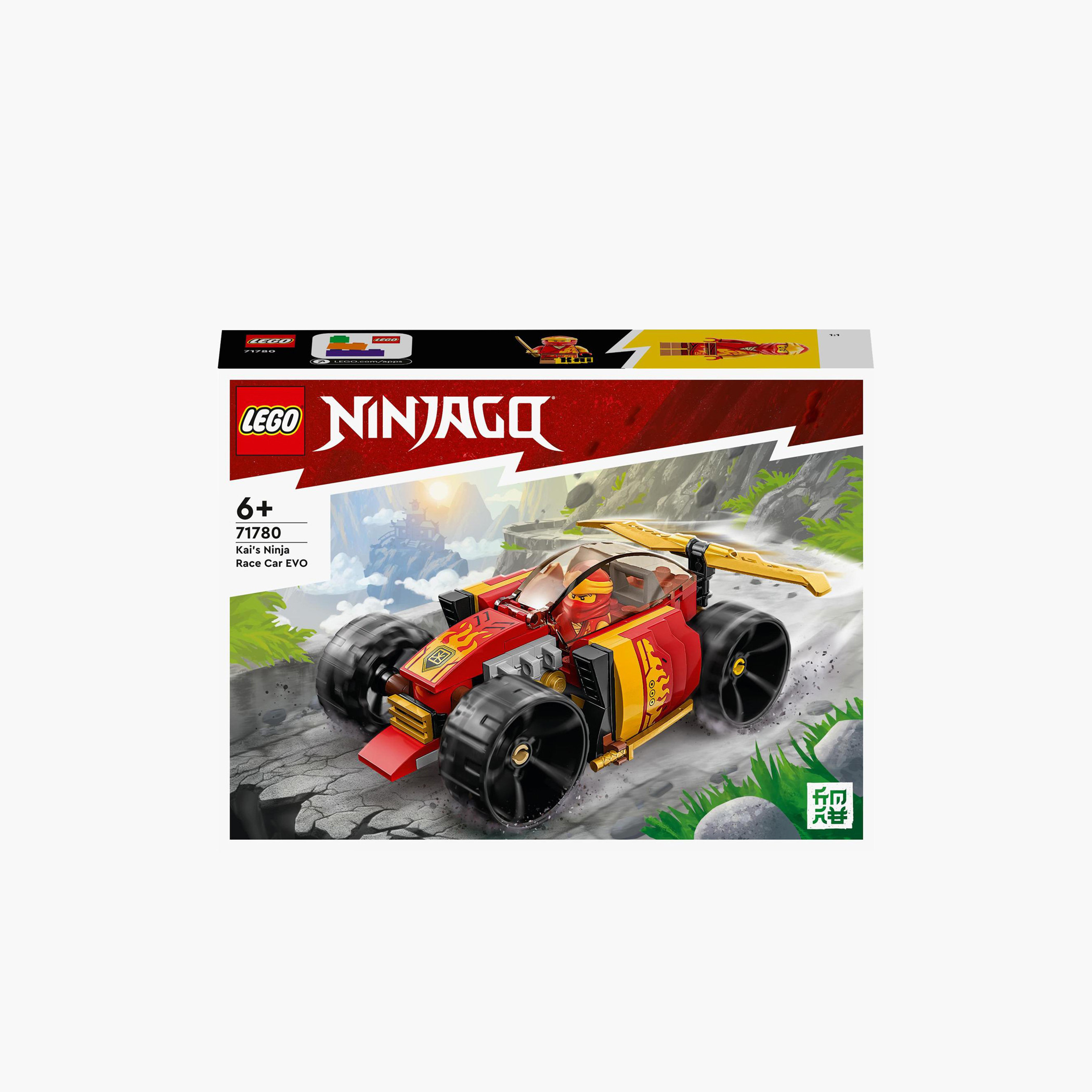 LEGO® NINJAGO® Kai’s Ninja Race Car EVO 71780 Building Toy Set (94 Pieces)-toys-buildingblocks-blocks-image-1