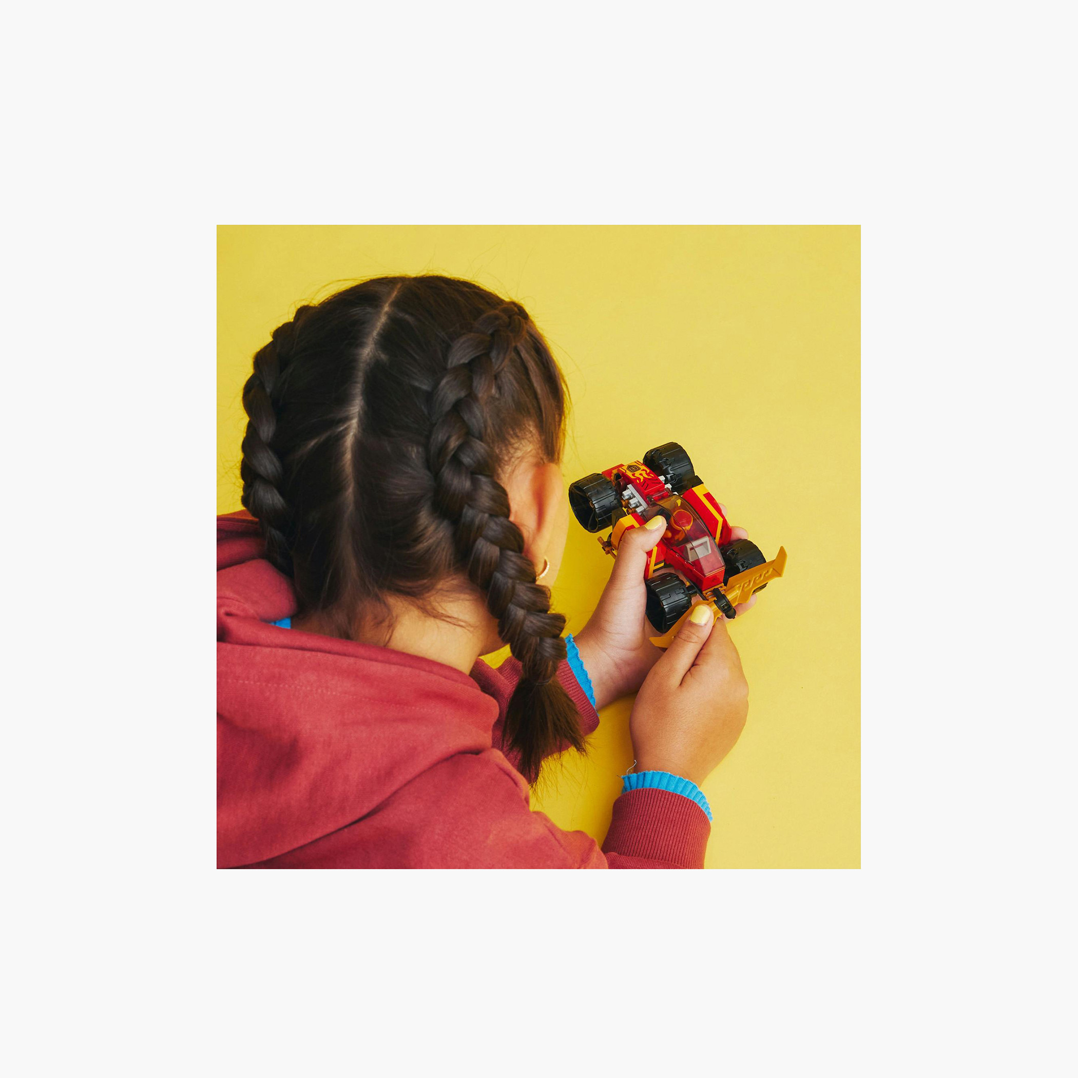 LEGO® NINJAGO® Kai’s Ninja Race Car EVO 71780 Building Toy Set (94 Pieces)-toys-buildingblocks-blocks-image-4