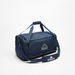 Kappa Logo Print Duffle Bag with Detachable Strap and Zip Closure-Duffle Bags-thumbnail-1