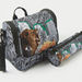 Kaos Graffiti Print 3-Piece Trolley Backpack Set - 18 inches-School Sets-thumbnailMobile-7