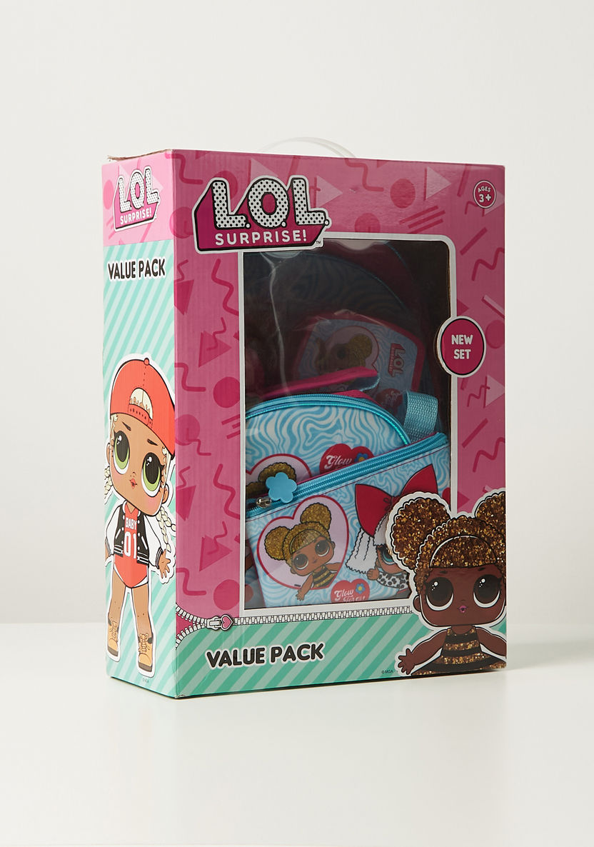 L.O.L. Surprise! 5-Piece Printed Backpack Set - 16 inches-School Sets-image-10
