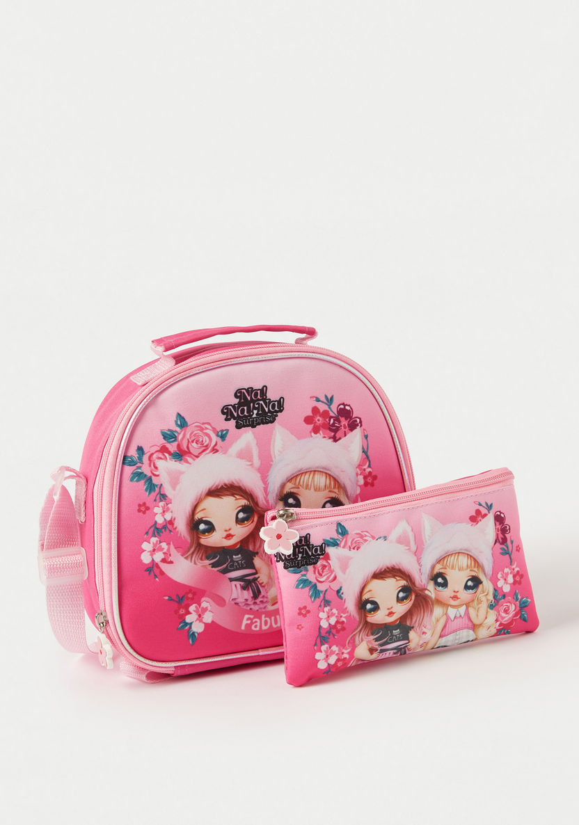 Na! Na! Na! Surprise! Print 5-Piece Trolley Backpack Set - 16 inches-School Sets-image-2