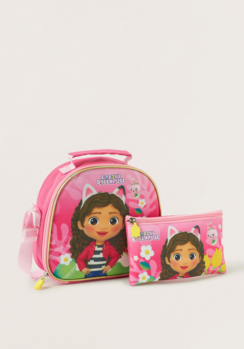 Gabby's Dollhouse Print 5-Piece Backpack Set - 16 inches-School Sets-image-2