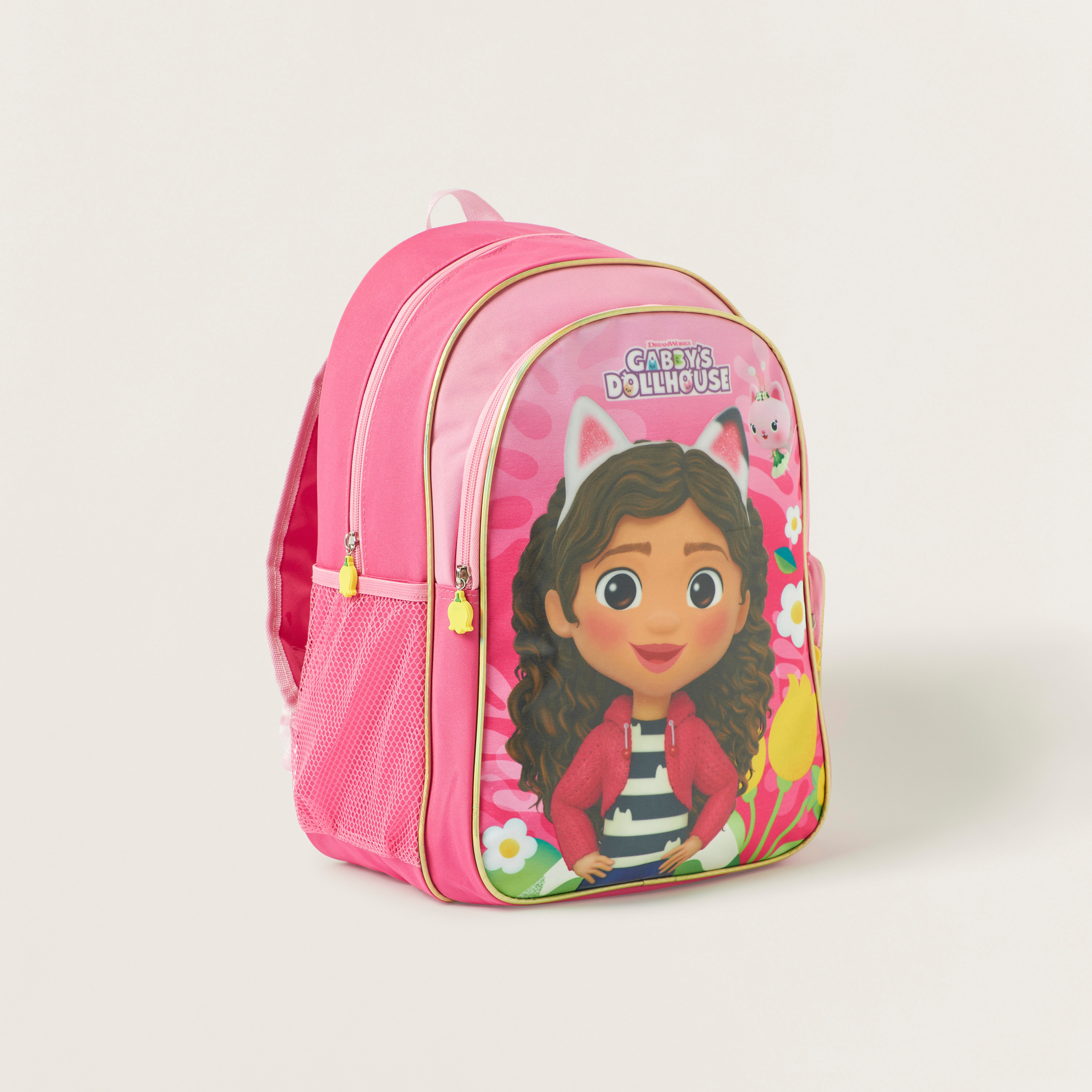 Gabby's Dollhouse Print 5-Piece Backpack Set - 16 inches-school-bagsandbackpacks-backpacks-image-5