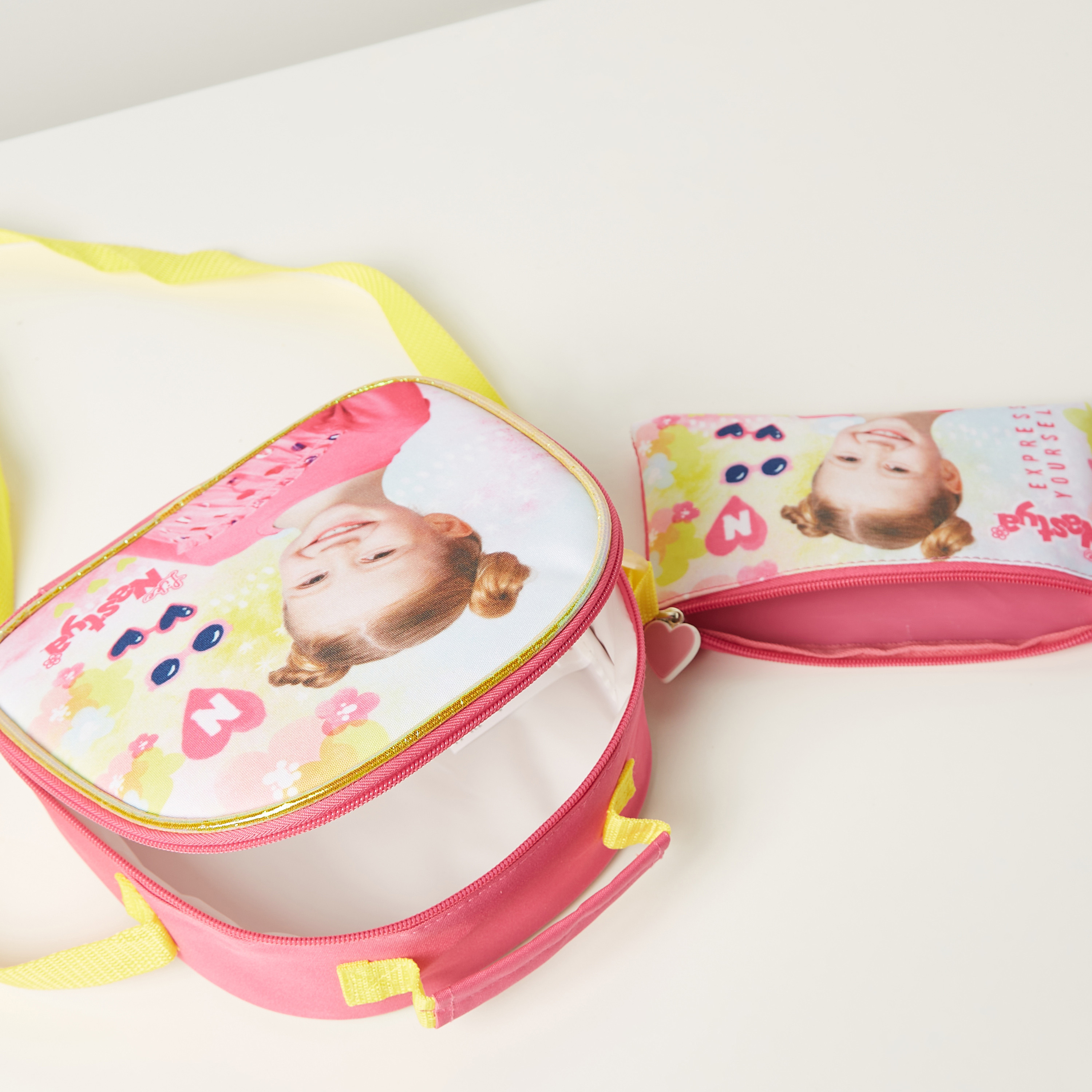 Like Nastya Printed 5-Piece Trolley Backpack Set - 16 inches-school-bagsandbackpacks-sets-image-10