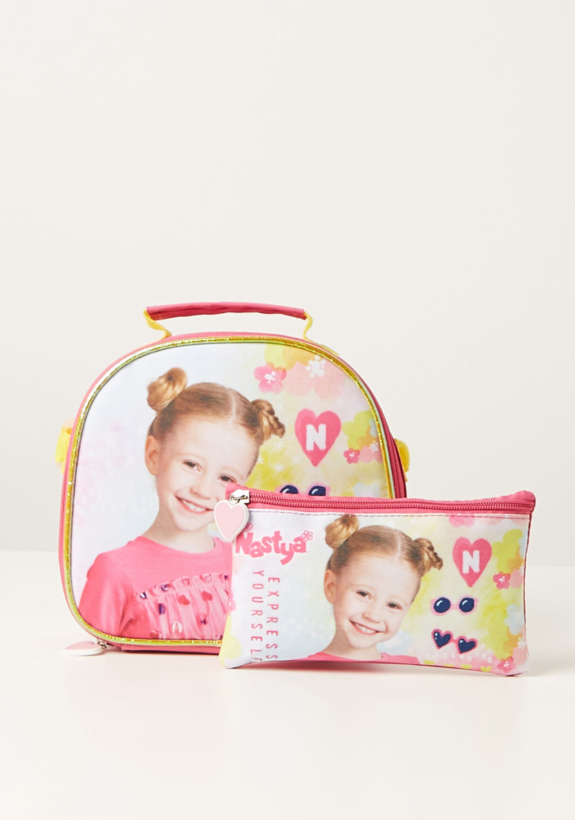 Like Nastya Printed 5-Piece Trolley Backpack Set - 16 inches-School Sets-image-2