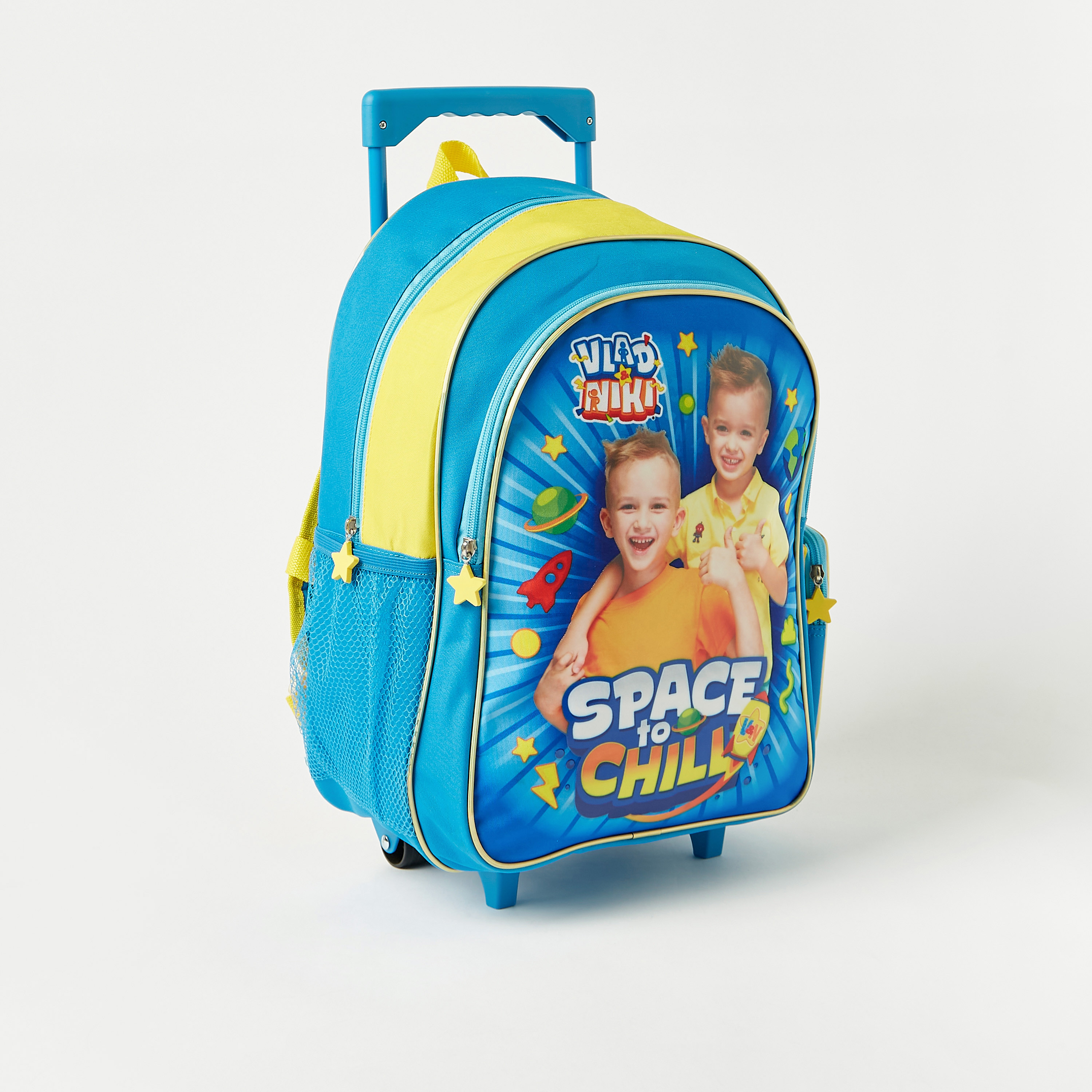 Vlad & Nikki Print 5-Piece Trolley Backpack Set - 16 inches-school-bagsandbackpacks-sets-image-5