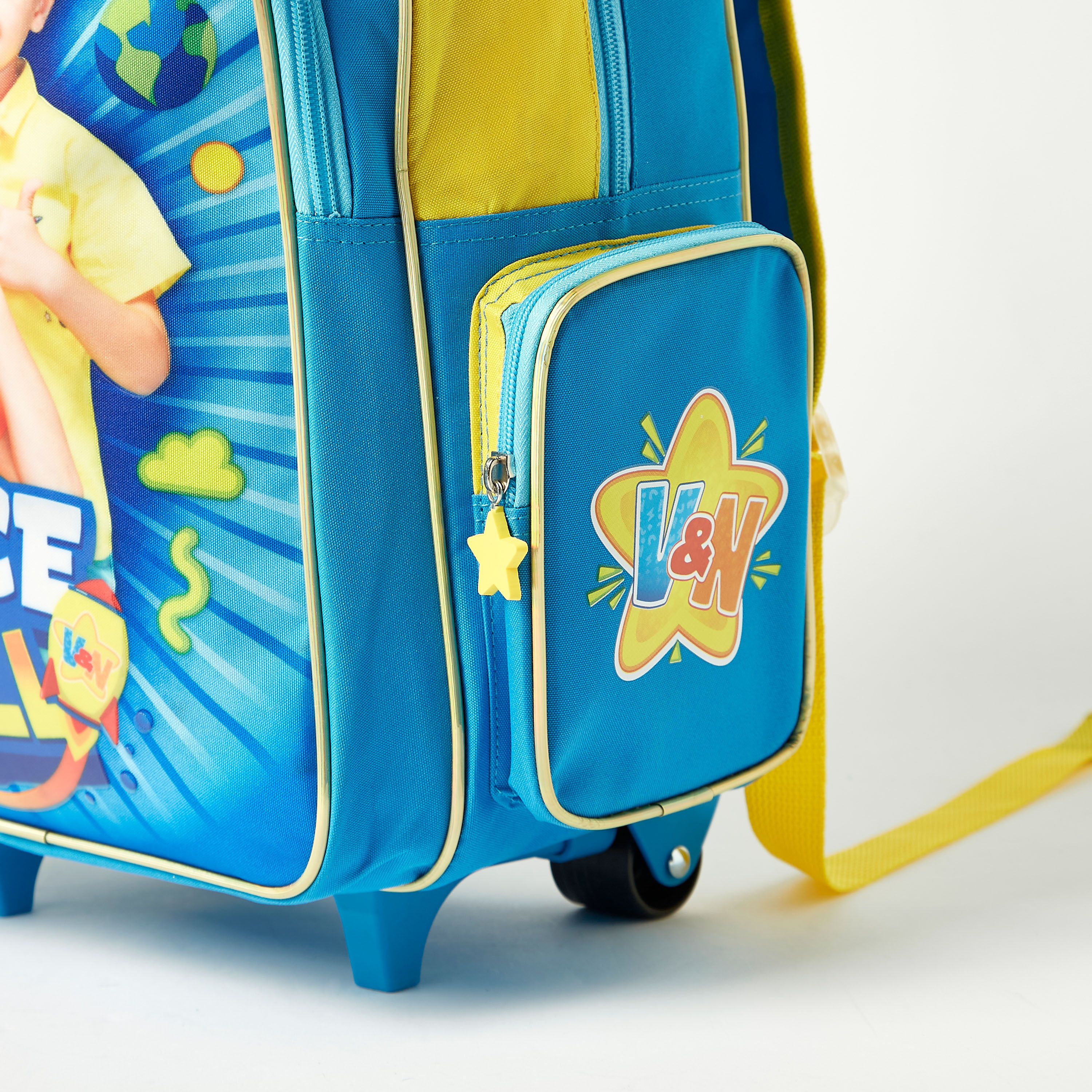 Vlad & Nikki Print 5-Piece Trolley Backpack Set - 16 inches-school-bagsandbackpacks-sets-image-7
