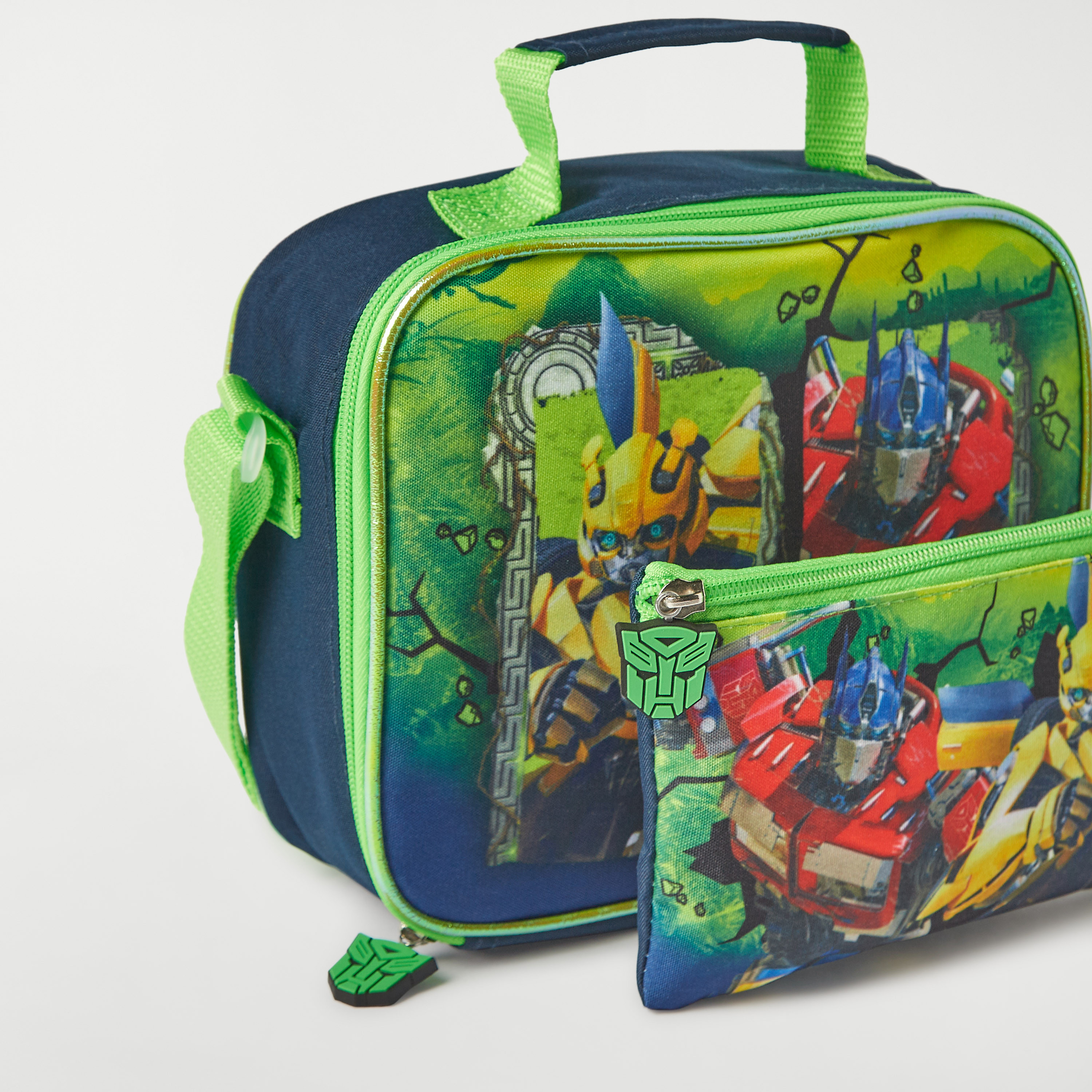 Transformers Print 5-Piece Trolley Backpack Set - 16 inches-school-bagsandbackpacks-trolleybags-image-11