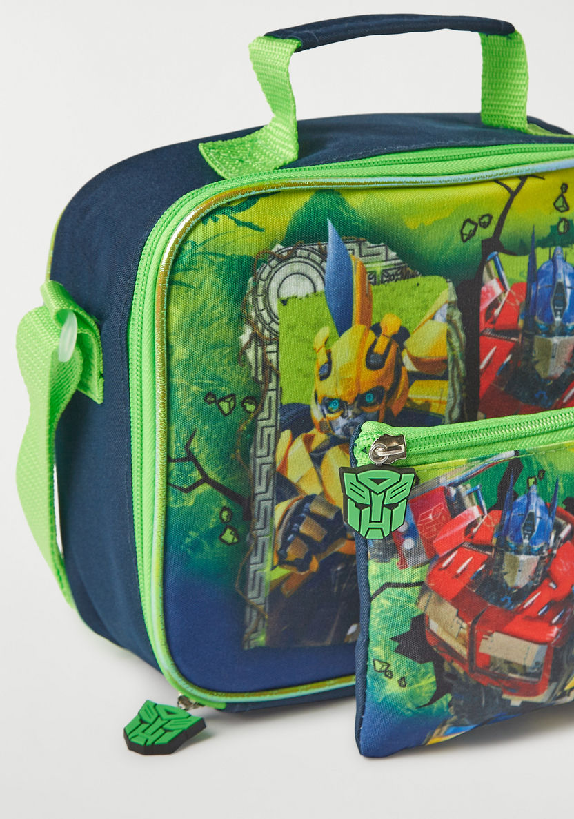 Transformers Print 5-Piece Trolley Backpack Set - 16 inches-School Sets-image-10