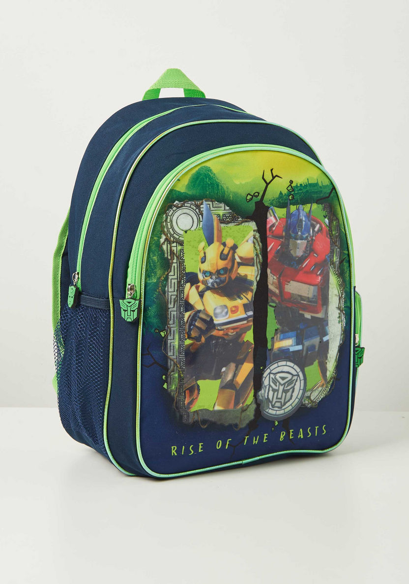 Transformers Printed 5-Piece Backpack Set - 16 inches-School Sets-image-4