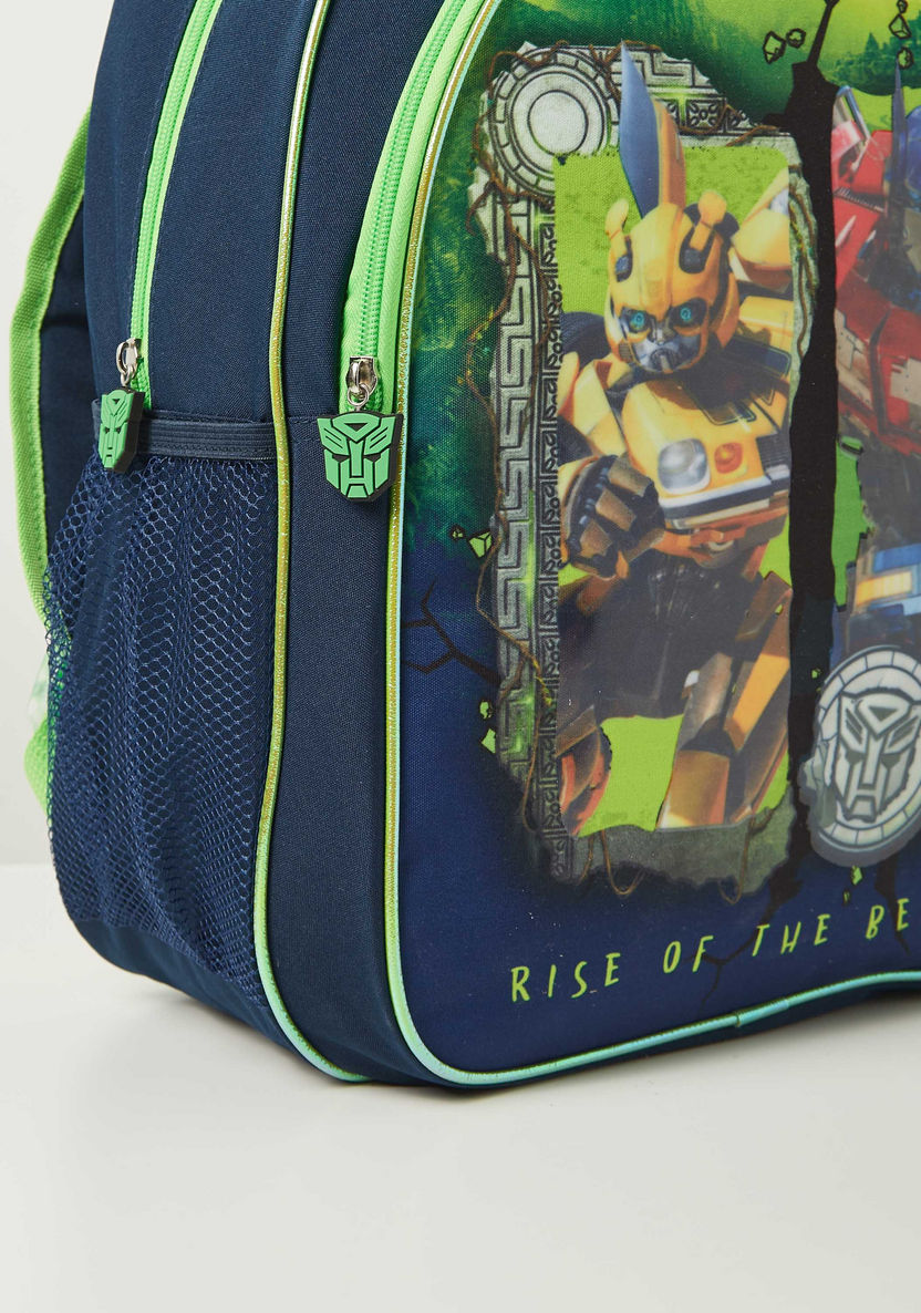 Transformers Printed 5-Piece Backpack Set - 16 inches-School Sets-image-5