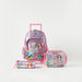 Juniors Princess Print 3-Piece Trolley Backpack Set - 16 inches-School Sets-thumbnail-0