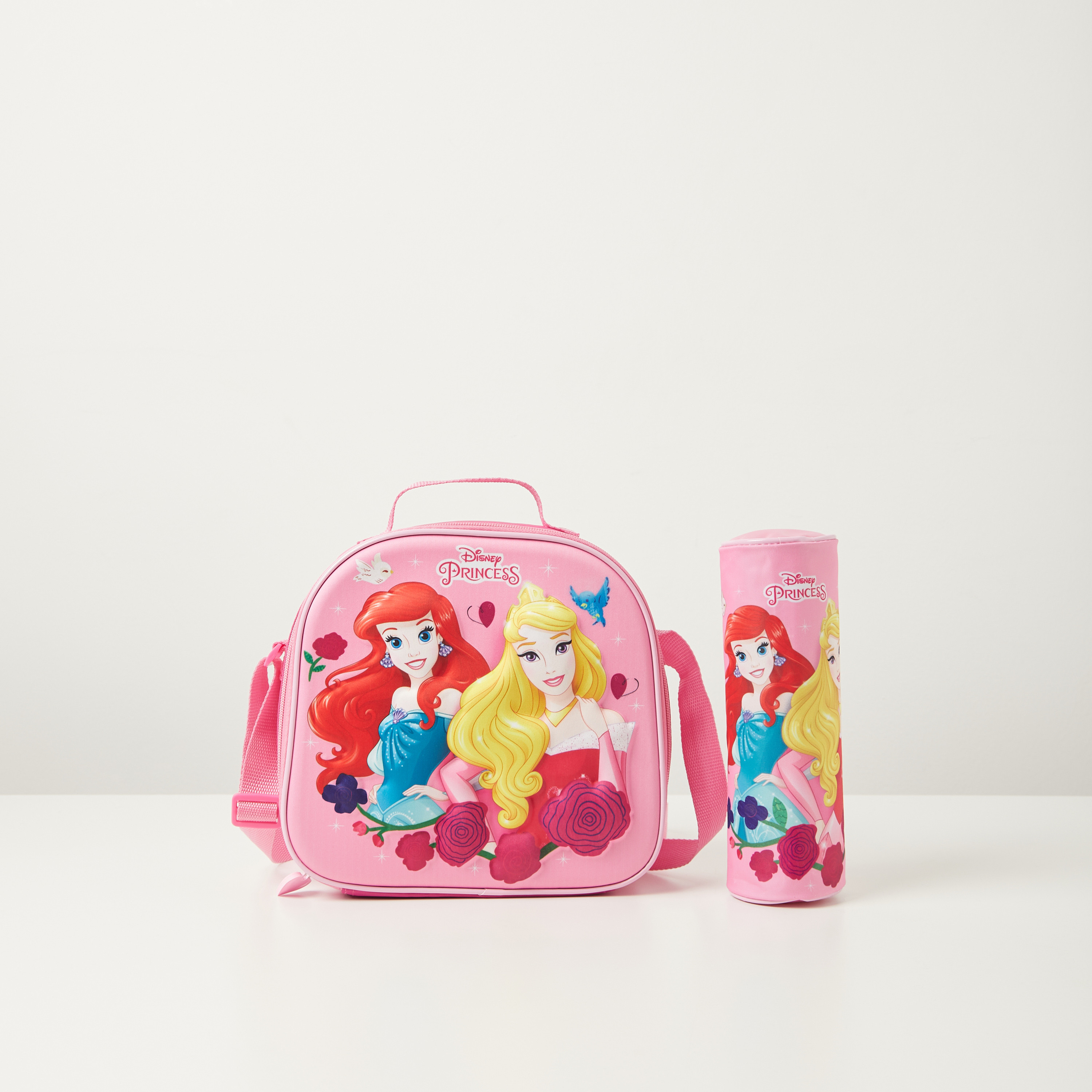 Disney Princess Print 3-Piece Trolley Backpack Set - 12 inches-school-bagsandbackpacks-trolleybags-image-3