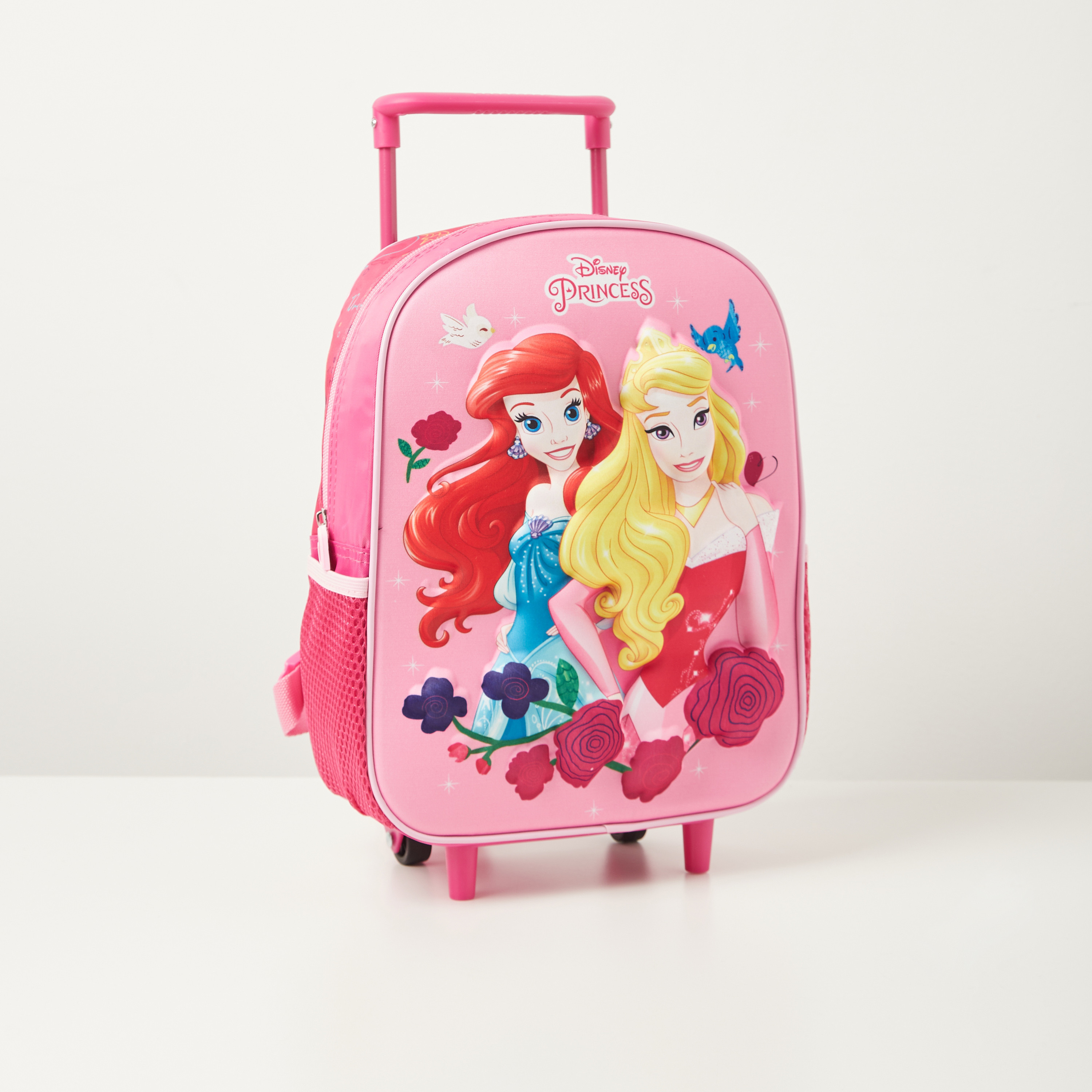 Disney Princess Print 3-Piece Trolley Backpack Set - 12 inches-school-bagsandbackpacks-trolleybags-image-4